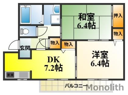 メープルコートの間取り