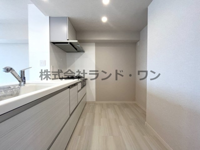 【キッチン】 | コスモシティ新所沢けやき台 | キッチン背面にはカップボードを置くスペースがあります