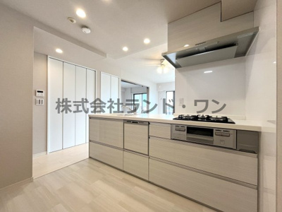 【キッチン】 | コスモシティ新所沢けやき台 | 対面式キッチンなので会話を楽しみながら家事をこなせます