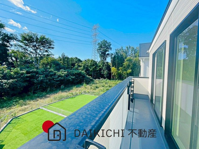 【バルコニー】 | 東松山市石橋23-2期　LIGNAGE　新築戸建　全4棟　3号棟