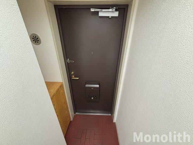 吉与ハイムの玄関