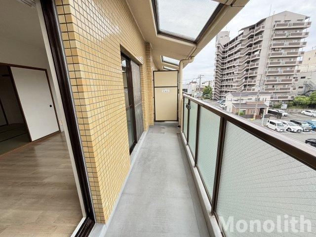 吉与ハイムのバルコニー