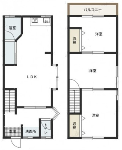 【間取り】 | S30239-修学院