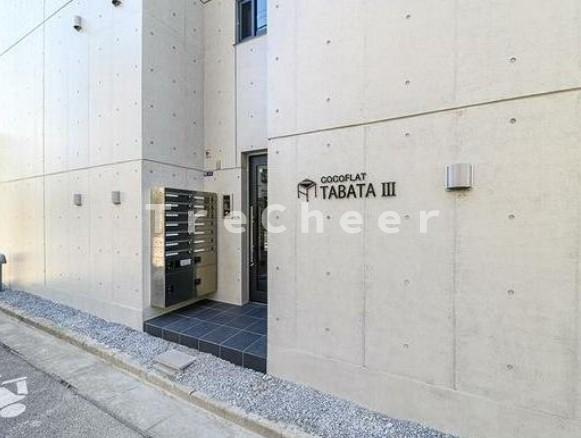 ココフラット田端Ⅲのエントランス