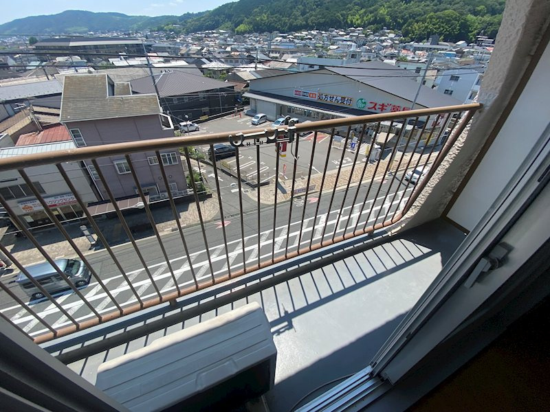 コープみささぎのバルコニー