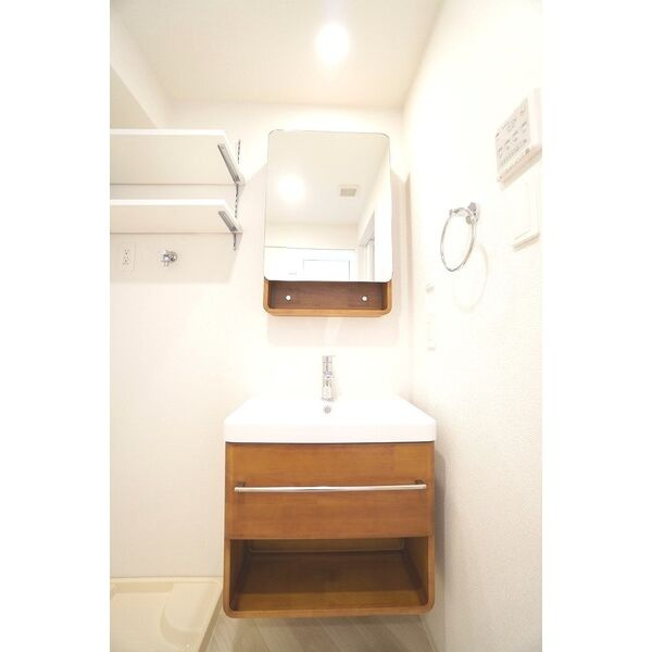 セレニテ江坂アリアの洗面所