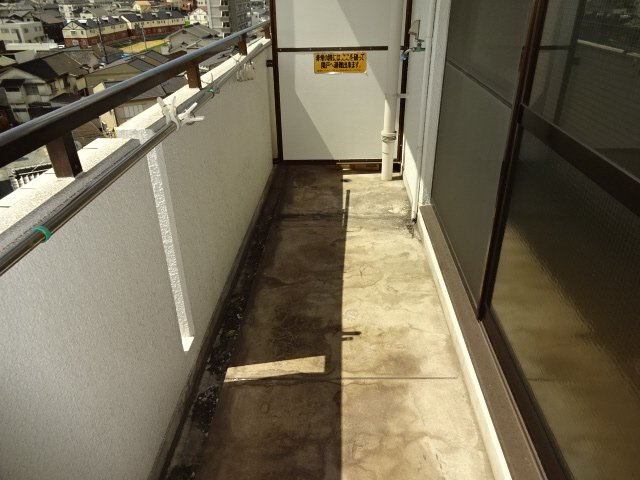 シティエステート城南のバルコニー