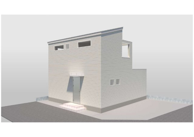 所沢市林3丁目・全1棟　新築一戸建　～収納豊富な3LDK～の外観パース|外観パース