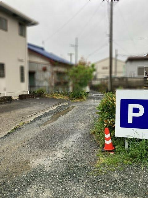 売地　豊橋市下地町字橋口の前面道路含む現地写真|前面道路