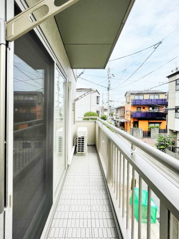 上大市一丁目　二世帯住宅のバルコニー|２階バルコニーです