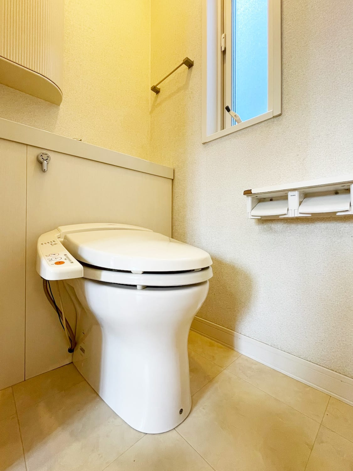 上大市一丁目　二世帯住宅のトイレ|落ち着いたトイレです