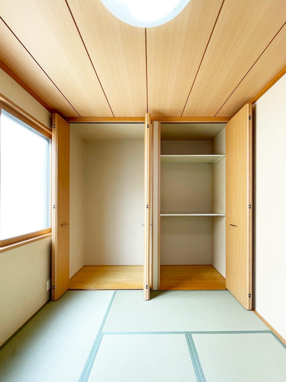 上大市一丁目　二世帯住宅の和室|い草の香りが落ち着く素敵な和室です