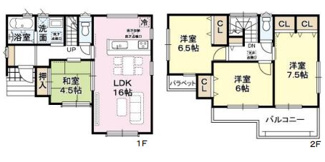 【間取り】 | 新築戸建　神戸市西区長畑町 | 4LDK