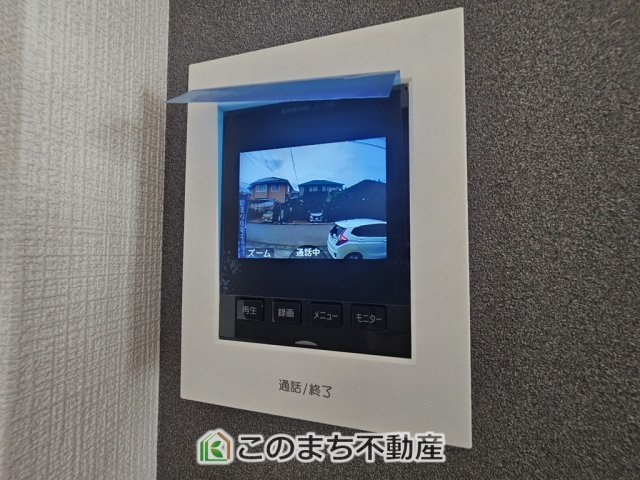 下野市祇園5丁目　中古戸建の設備|モニタ付きインターホンで防犯面もしっかり安心♪