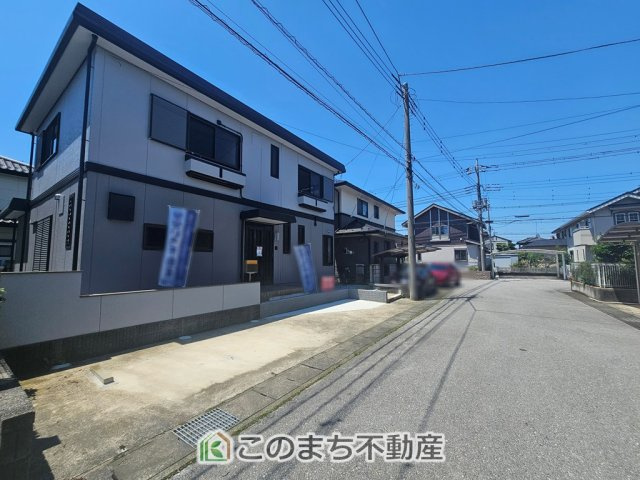 下野市祇園5丁目　中古戸建の前面道路含む現地写真|前面道路含む現地写真