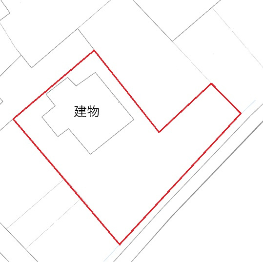 【土地図】 | 加古川市加古川町本町　土地 | 約153.18坪です。