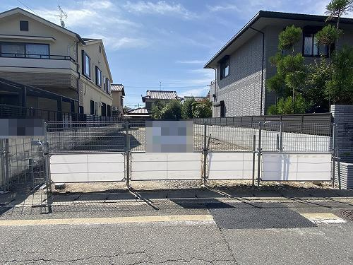 上賀茂蝉ケ垣内町 土地の外観