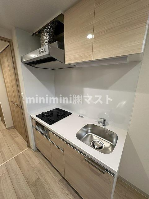 プレサンス堺筋本町エグゼブランのキッチン