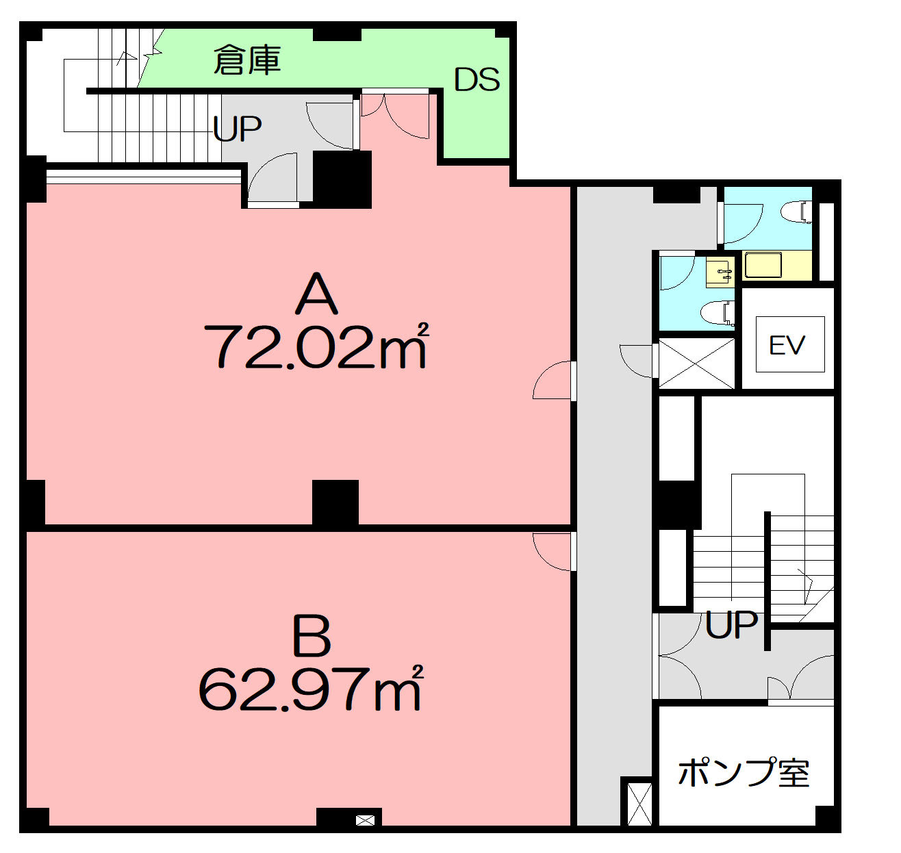 やま2ビルの間取り