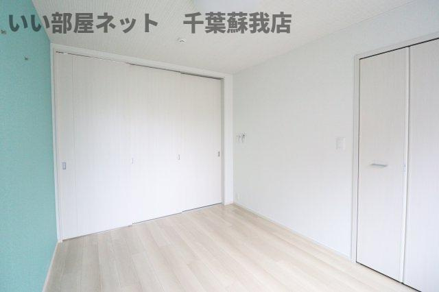 プランドールＡの寝室|ゆとりの広さです
