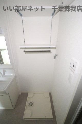 プランドールＡの洗面所|洗濯機置場