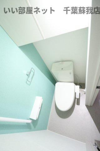 プランドールＡのトイレ|トイレもきれいです