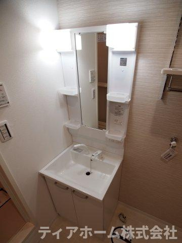 コンフォート小川の独立洗面台|独立洗面化粧台付き