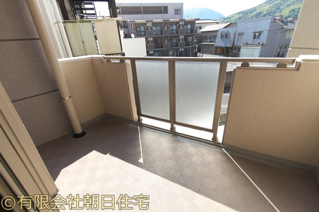 グランクール広・パークビューのバルコニー