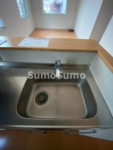 矢部町戸建貸家のキッチン|お料理しやすいキッチンです