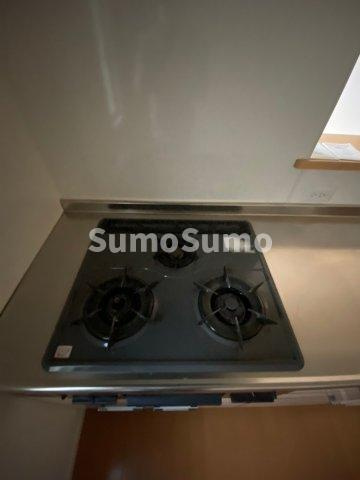 矢部町戸建貸家のキッチン|お料理しやすいキッチンです