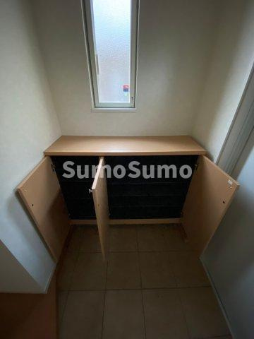 矢部町戸建貸家の収納|大きなスペースがあり、収納には困りません