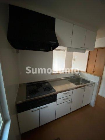 矢部町戸建貸家のキッチン|使いやすいキッチンです