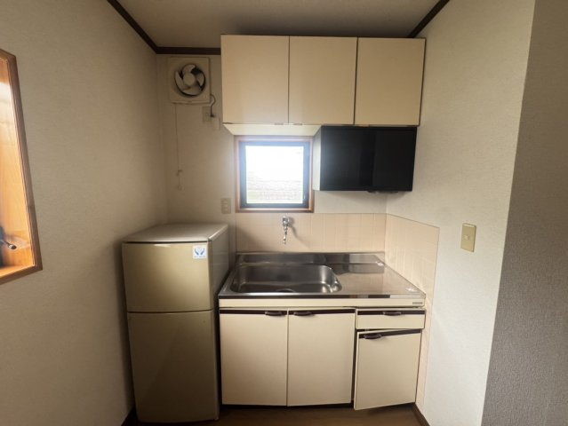 瀬戸内市邑久町虫明　中古戸建のキッチン|２階キッチン。