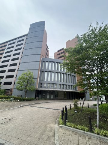 【外観】 | 敷地内の歩道・車道を分離！安全にも配慮されたフラットアプローチ◎　
シンボルツリー「ソメイヨシノ」がお出迎えします♪