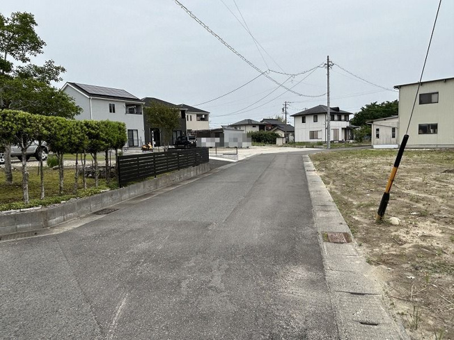 【前面道路含む現地写真】 | 各務原市川島北山町