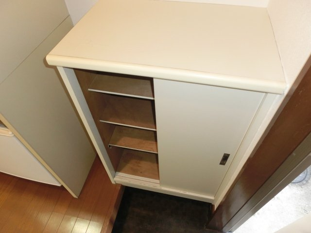 サンハウスの収納|ちょっとした収納スペースも充実しています