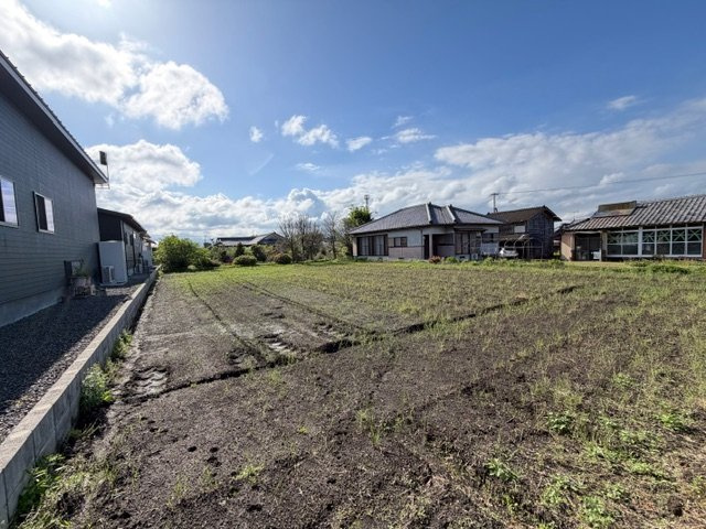 都城市上水流町の売地の外観