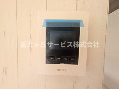 【セキュリティ】 | 掛川市西大渕 新築一戸建て 1号棟 | TV付インターホンです