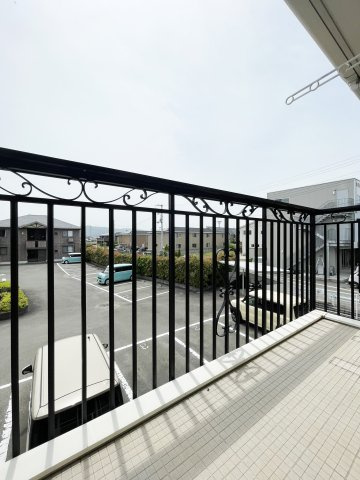 オーキッドコート　Ａ棟のバルコニー