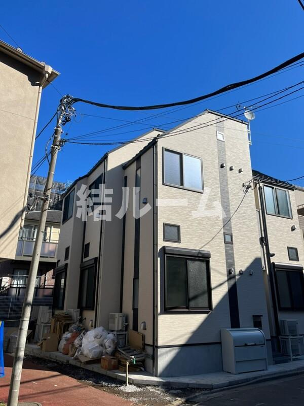 板橋区中台１丁目のアパートの外観