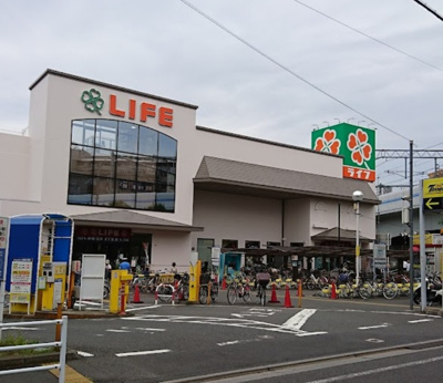 【周辺】 | レクレドール | ライフ 石神井公園店まで563ｍ