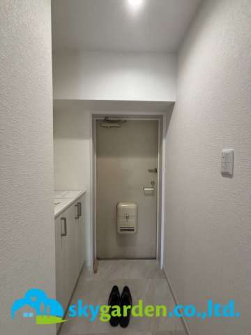 グリーンパーク秦野の玄関