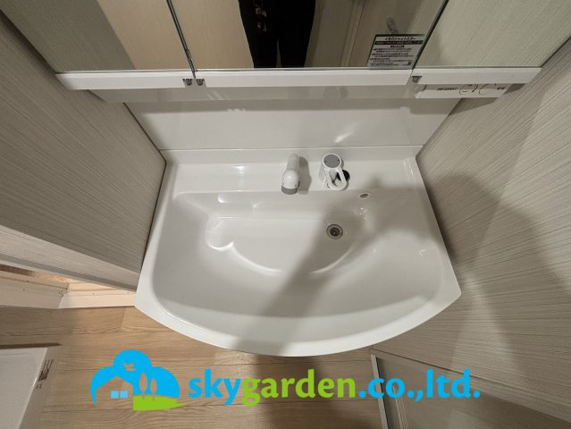 グリーンパーク秦野の独立洗面台