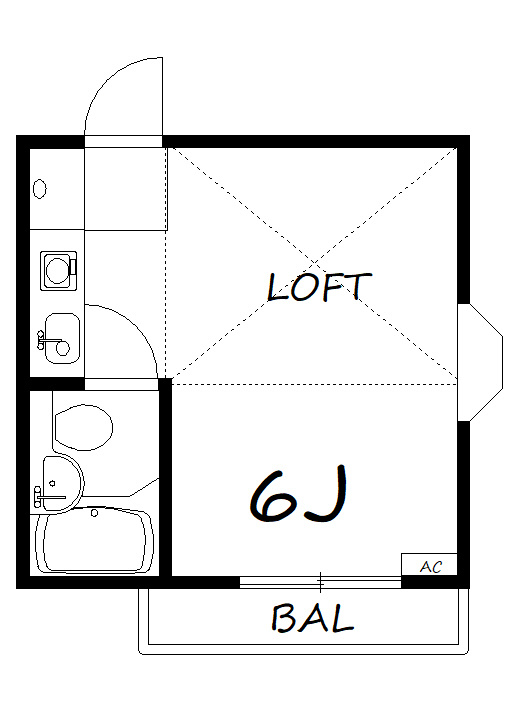 サンハウスの間取り