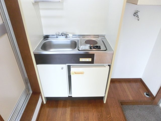 サンハウスのキッチン|お料理しやすいキッチンです