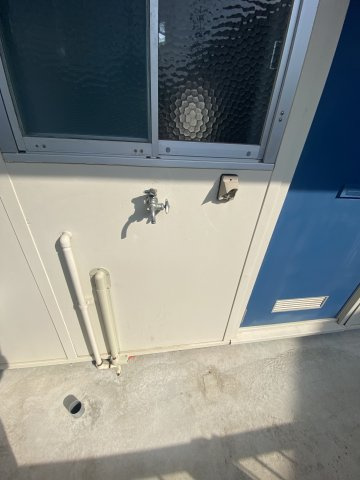 サンハイツのその他|室外洗濯機置き場