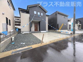 【外観】 | 現地完成しました。物件内部もご見学頂けます。プラス不動産販売にお任せ下さい。