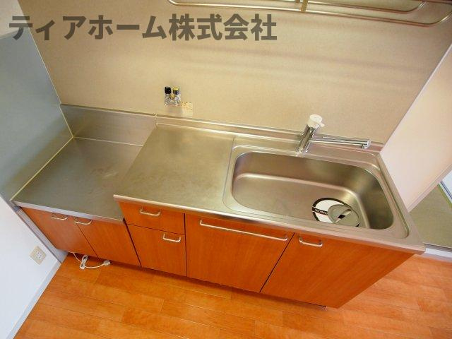 エルドラード五位堂Eのキッチン|キッチンでお料理をお楽しみください