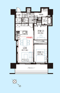 【間取り】 | クロスエアタワー