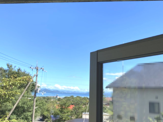 大津市北比良中古住宅の展望